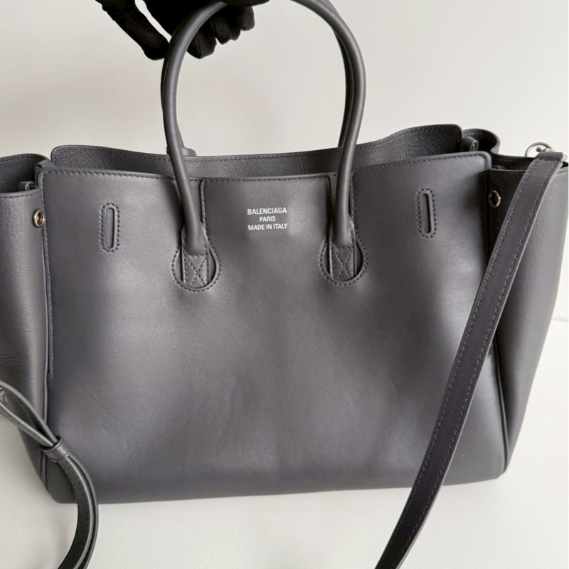 99新🆕 Balenciaga 巴黎世家 Bel Air 灰色銀釦 S號-11