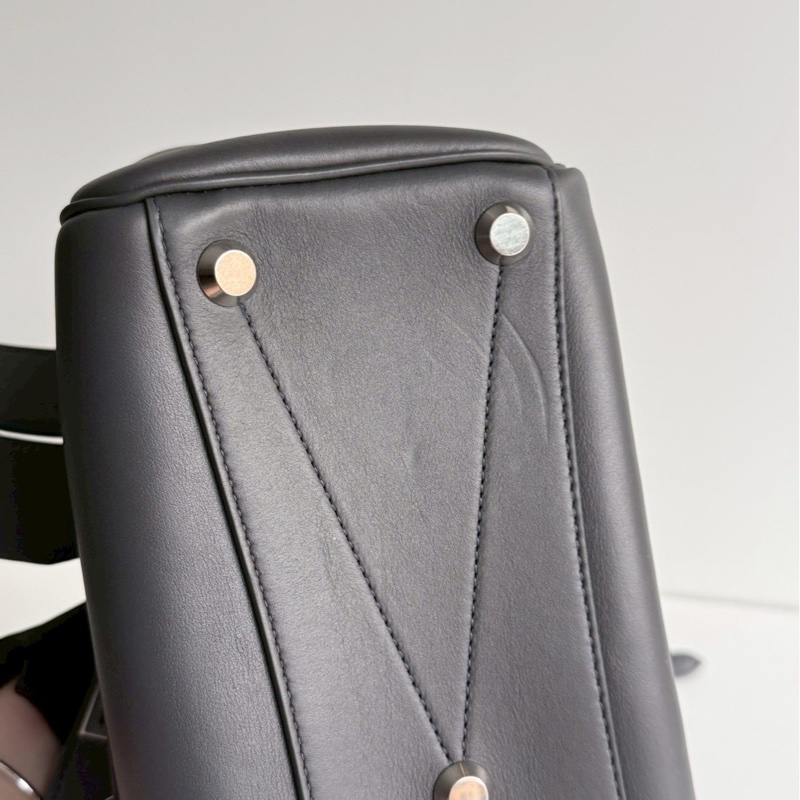 99新🆕 Balenciaga 巴黎世家 Bel Air 灰色銀釦 S號-12