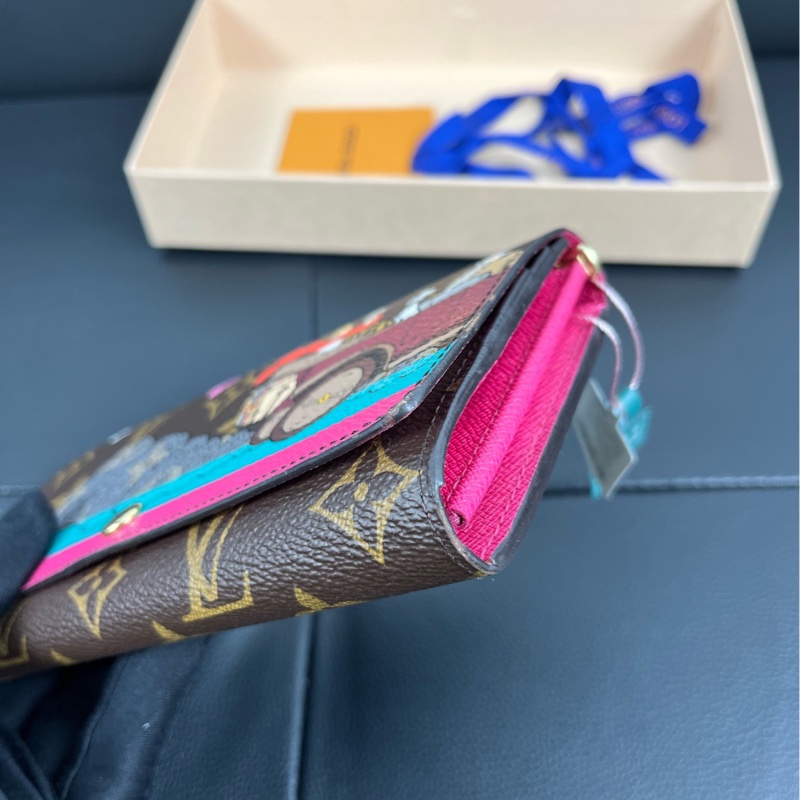 路易威登/LV 手拿長款錢包 聖誕限量款 底長19-5