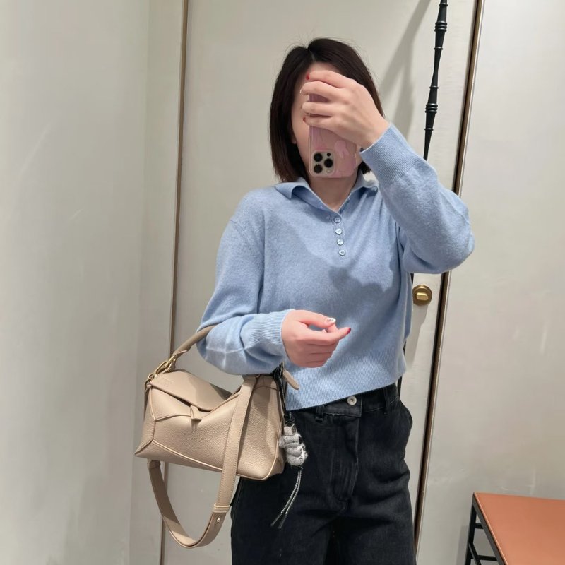 🏷Loewe 羅意威．Small Puzzle 新款 沙色-24