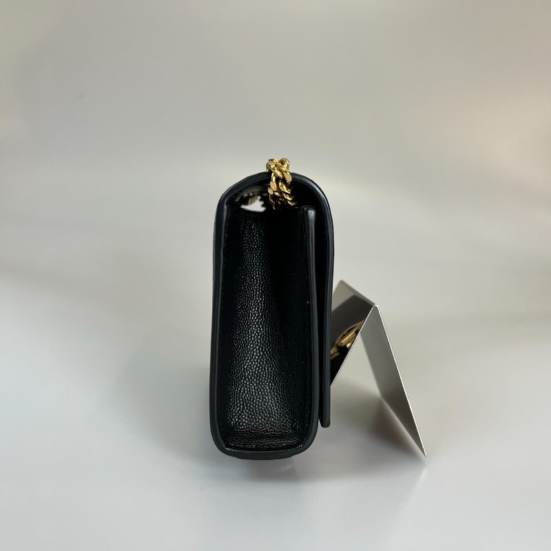 YSL 469390 黑金KATE MINI 斜挎包-3