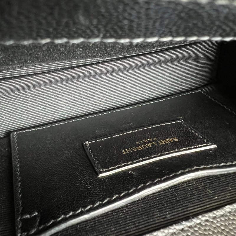 YSL 469390 黑金KATE MINI 斜挎包-6