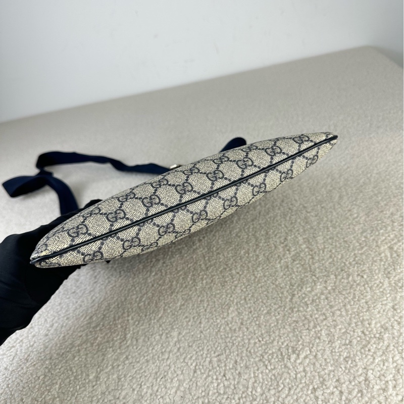 GUCCI古馳 gg supreme老花郵差包 斜挎包 97新-8