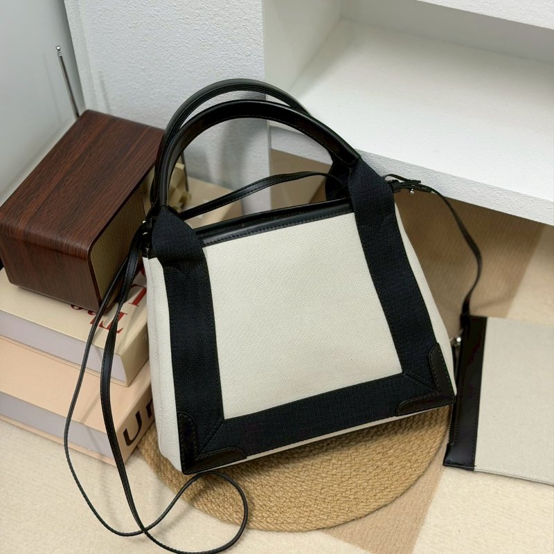 🏷Balenciaga 巴黎世家．Navy Cabas XS 托特包-1