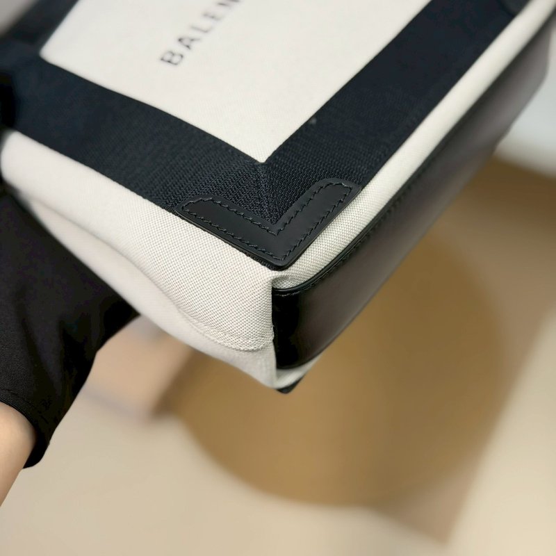 🏷Balenciaga 巴黎世家．Navy Cabas XS 托特包-4