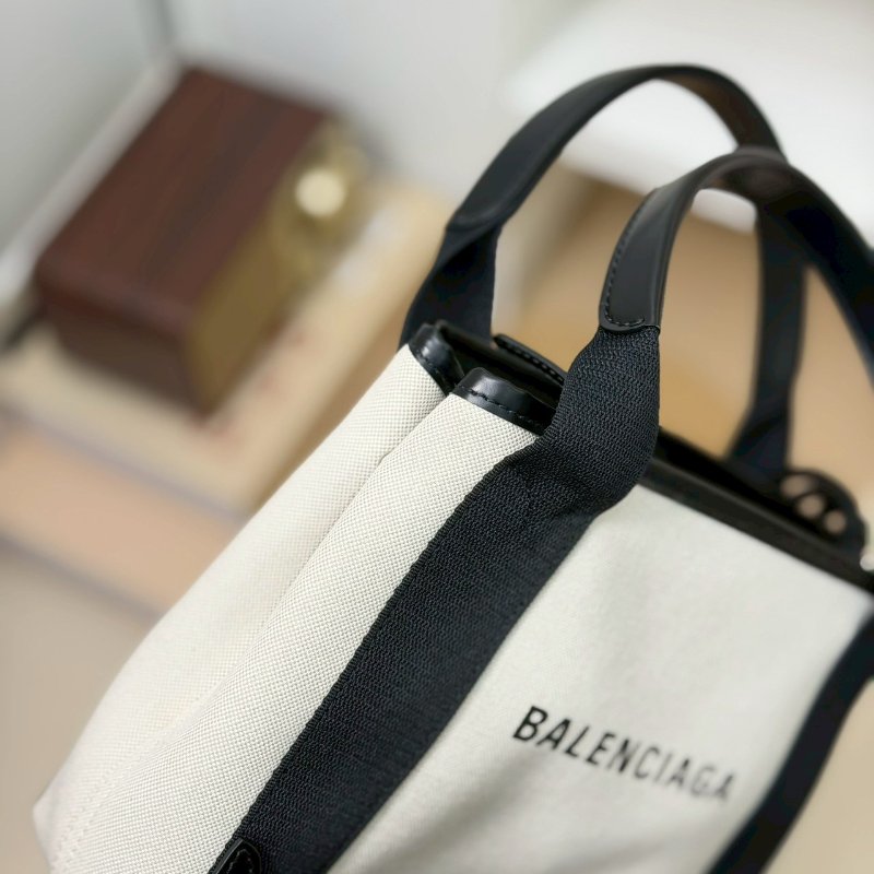 🏷Balenciaga 巴黎世家．Navy Cabas XS 托特包-8