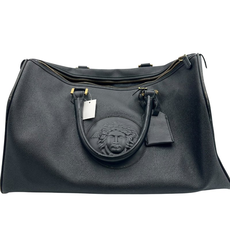 【美收精品】VERSACE  黑手提包 C-394【隔月月中將轉賣至日本 上架期限30天】-0