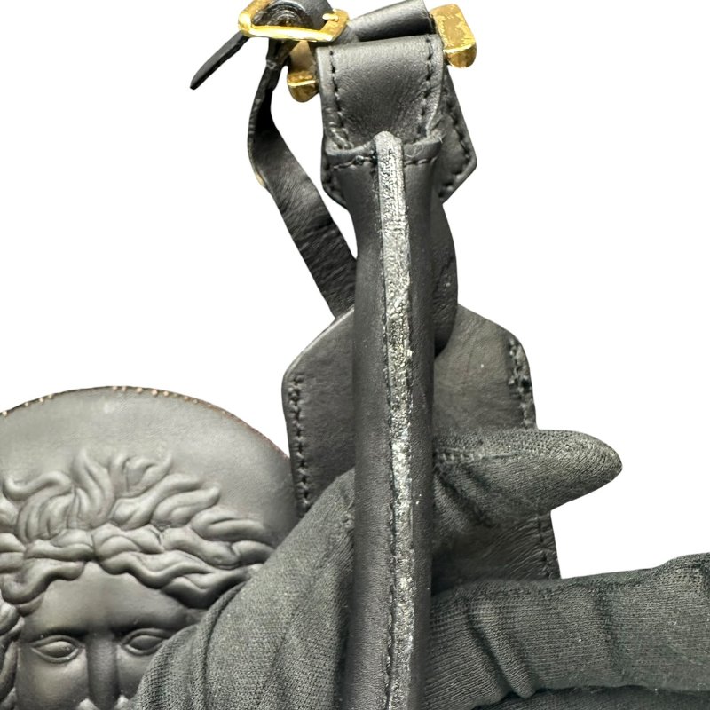 【美收精品】VERSACE  黑手提包 C-394【隔月月中將轉賣至日本 上架期限30天】-13