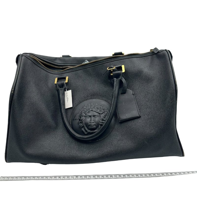 【美收精品】VERSACE  黑手提包 C-394【隔月月中將轉賣至日本 上架期限30天】-15