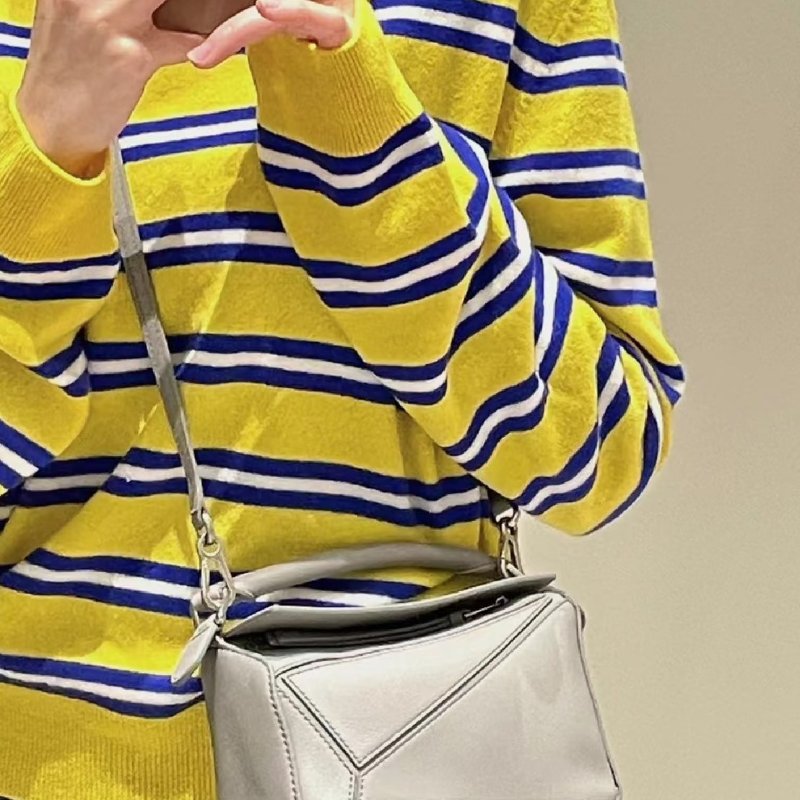 🏷Loewe 羅意威．Mini Puzzle 珍珠灰-24