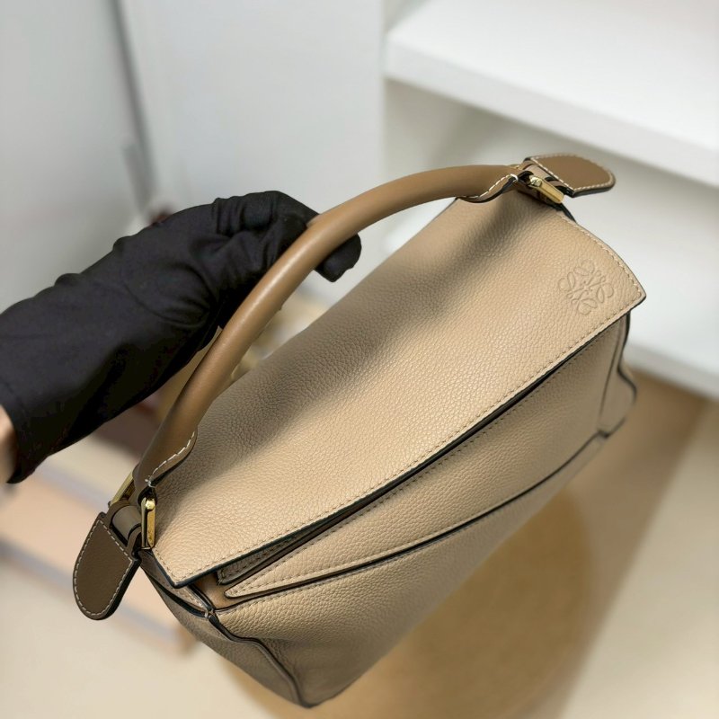 🏷Loewe 羅意威．Small Puzzle 沙色-13