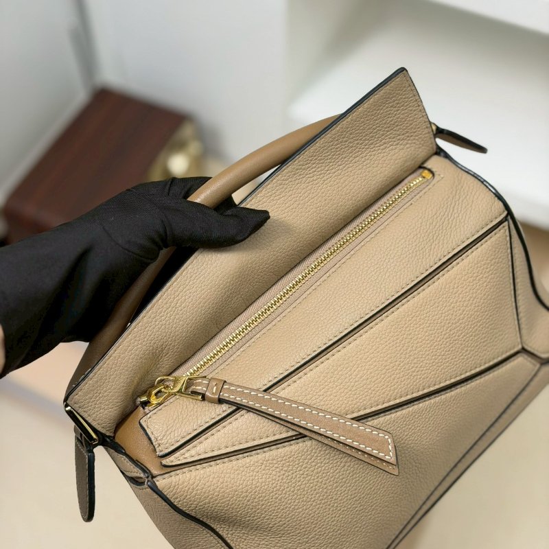 🏷Loewe 羅意威．Small Puzzle 沙色-16