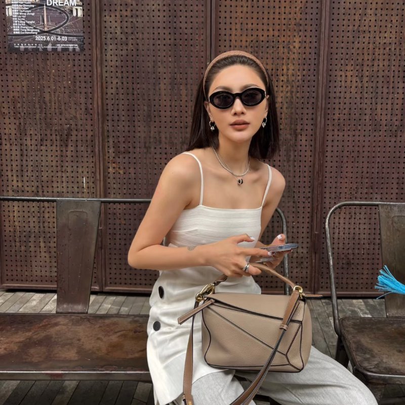 🏷Loewe 羅意威．Small Puzzle 沙色-27