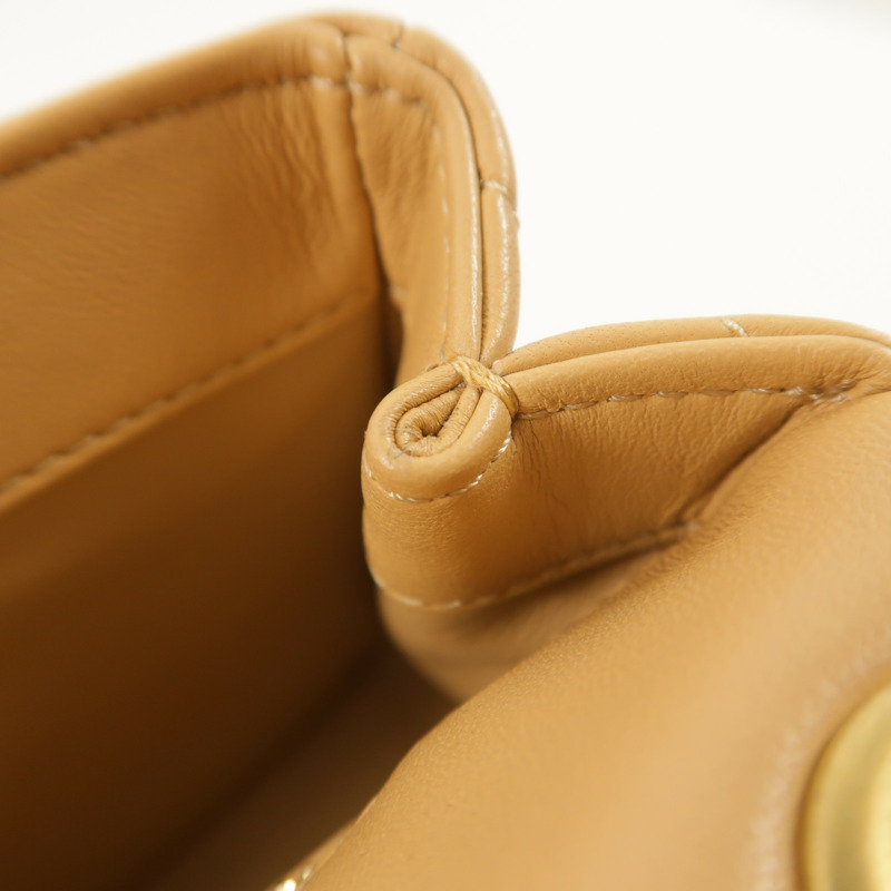 CHANEL 牛皮皮革Flap Bag鏈帶肩背袋-18