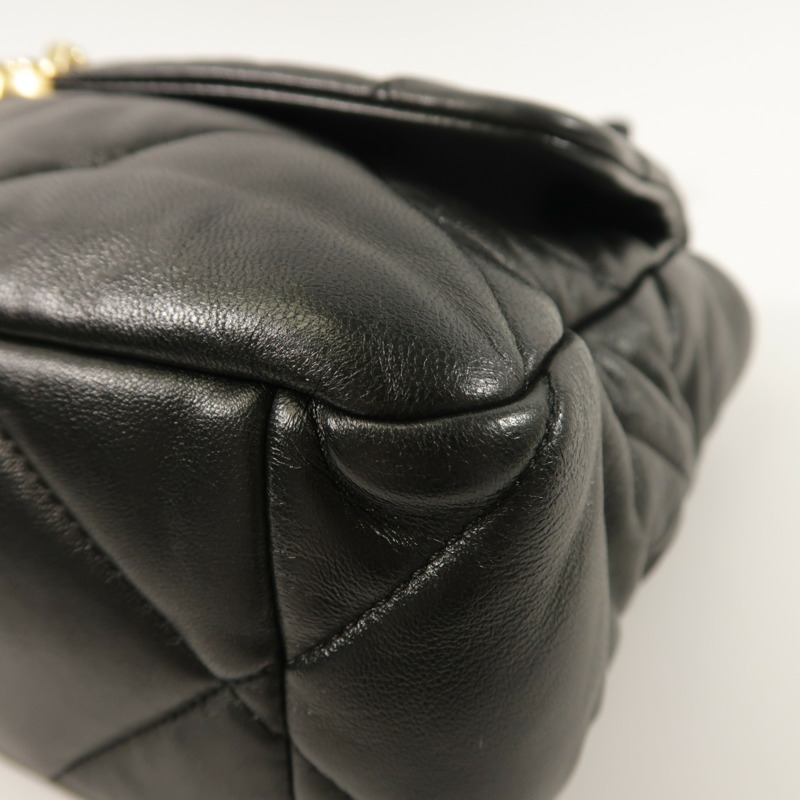 CHANEL 羊皮皮革Chanel 19手挽肩背兩用袋-9