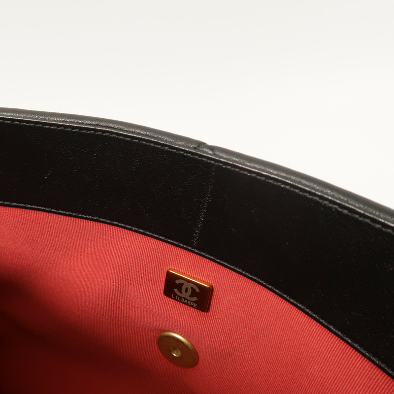 CHANEL 羊皮皮革Chanel 19手挽肩背兩用袋-18