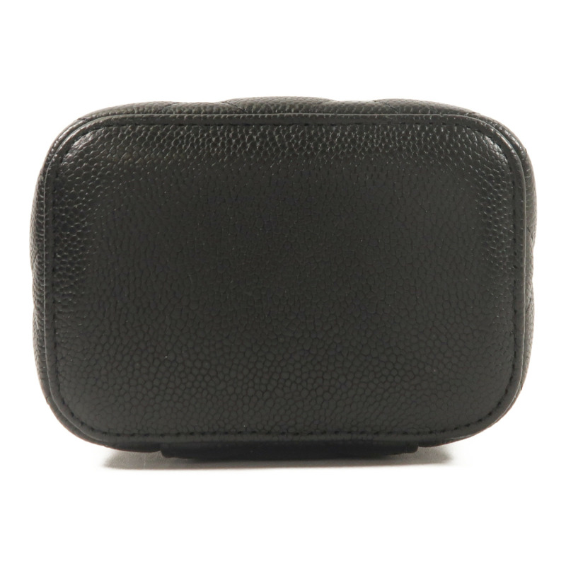 CHANEL 牛皮皮革Vanity Case鏈帶肩背袋-3