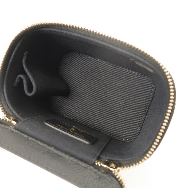 CHANEL 牛皮皮革Vanity Case鏈帶肩背袋-4