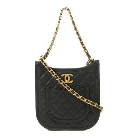 CHANEL 牛皮皮革24S Hobo手挽肩背兩用袋