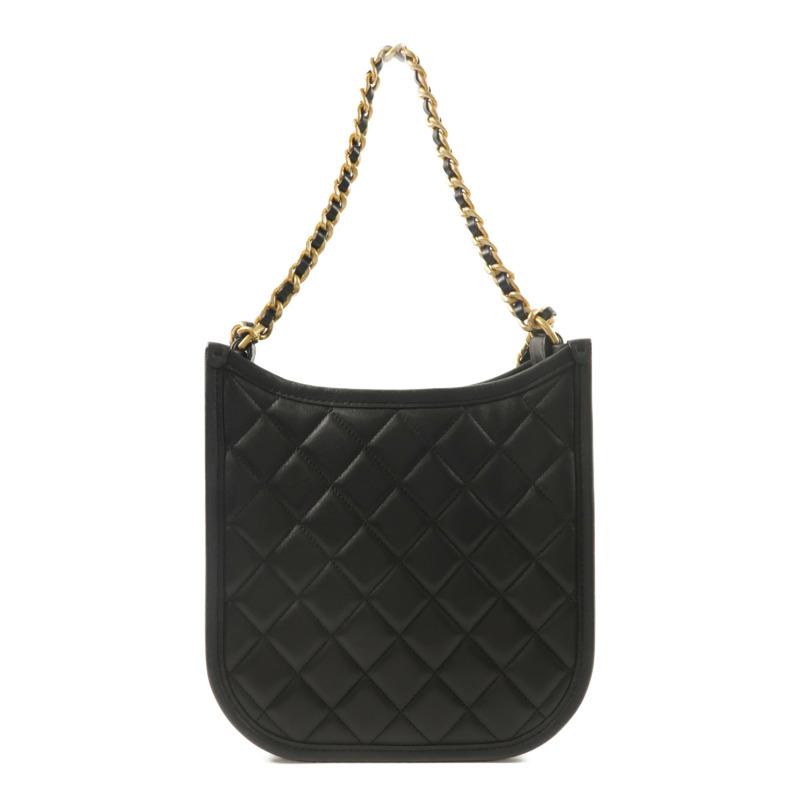 CHANEL 牛皮皮革24S Hobo手挽肩背兩用袋-1