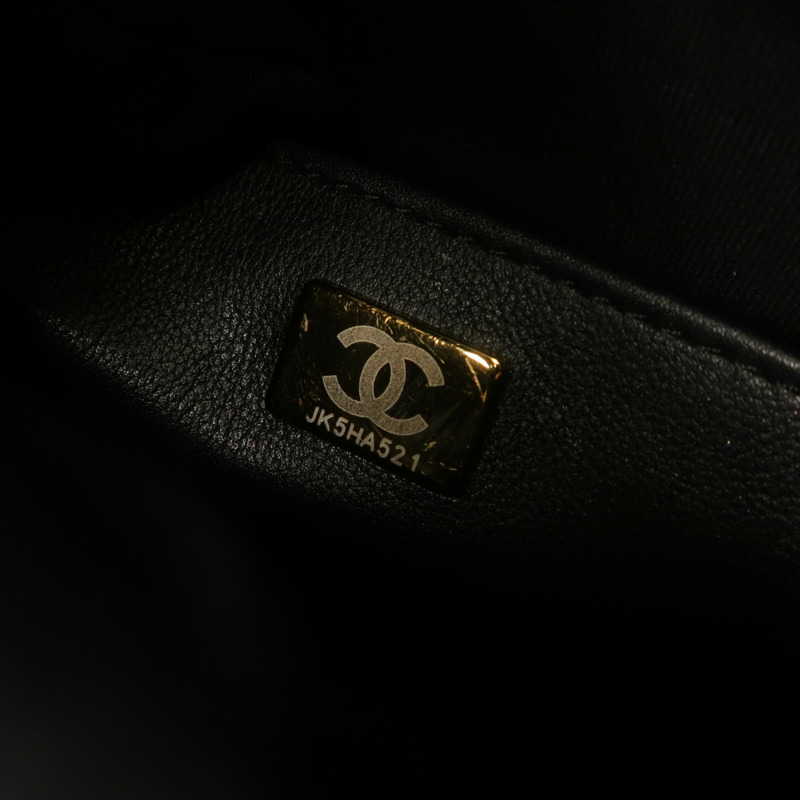 CHANEL 牛皮皮革24S Hobo手挽肩背兩用袋-6