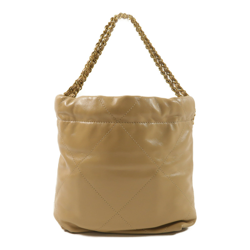 CHANEL 牛皮皮革Chanel 22 Mini手挽肩背兩用袋-1