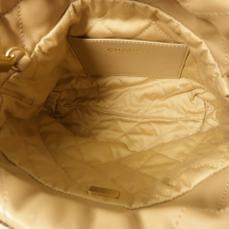 CHANEL 牛皮皮革Chanel 22 Mini手挽肩背兩用袋-4