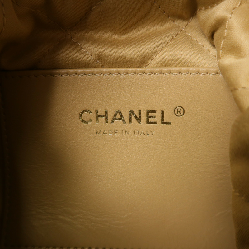 CHANEL 牛皮皮革Chanel 22 Mini手挽肩背兩用袋-5