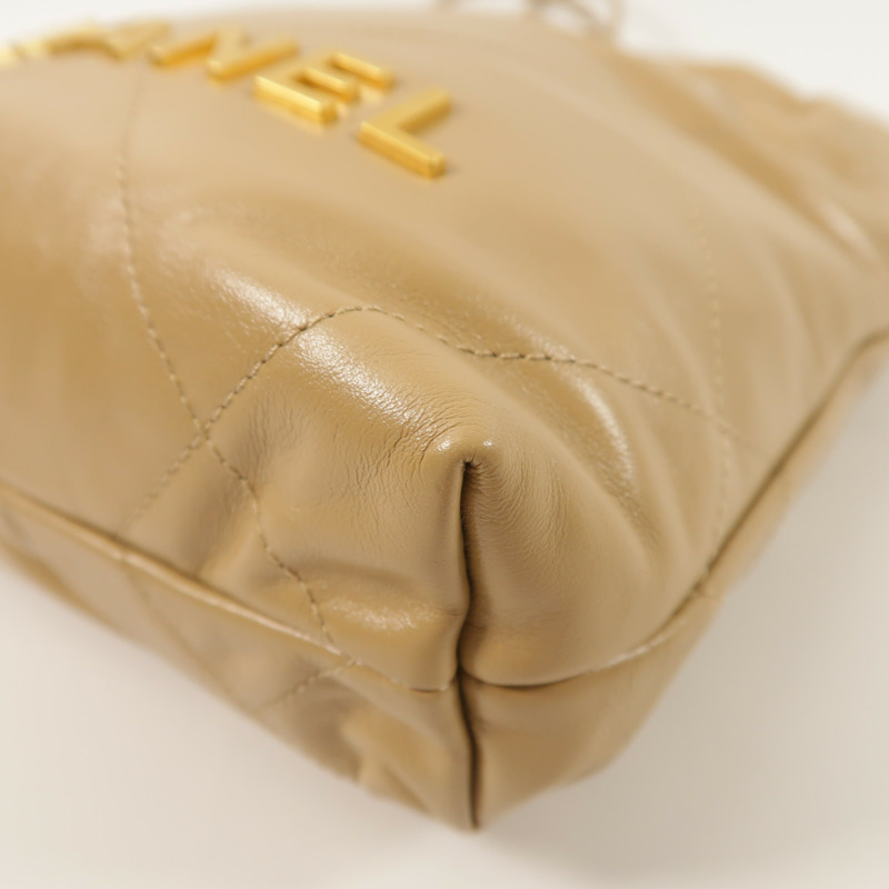 CHANEL 牛皮皮革Chanel 22 Mini手挽肩背兩用袋-10