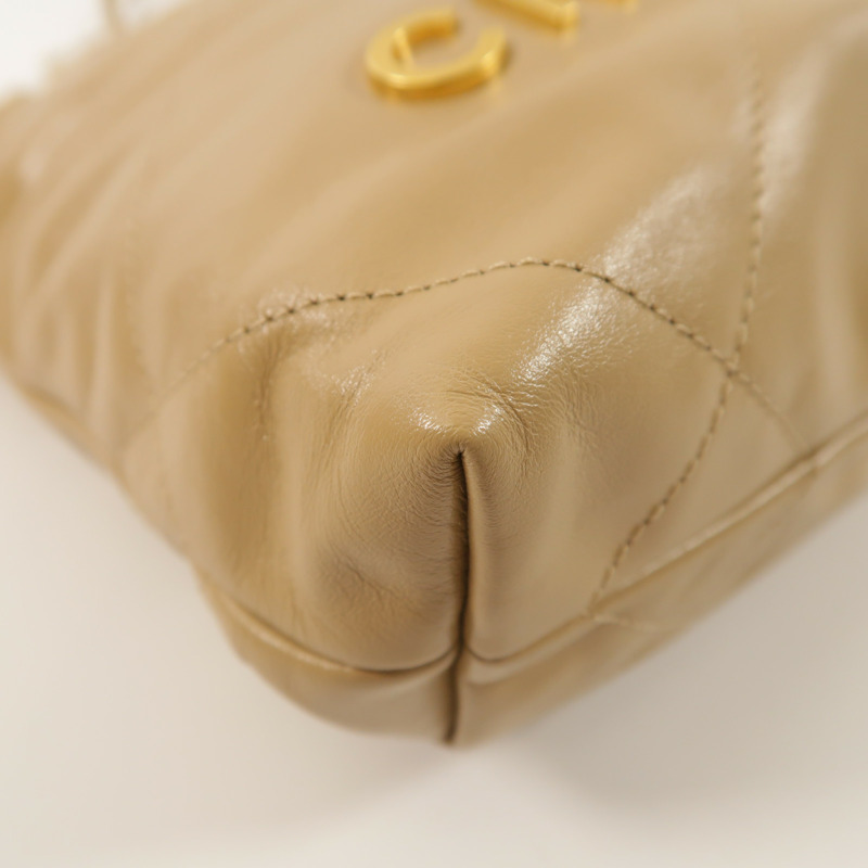 CHANEL 牛皮皮革Chanel 22 Mini手挽肩背兩用袋-11