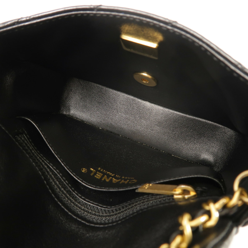 CHANEL 羊皮皮革Mini Flap Bag鏈帶肩背袋-4