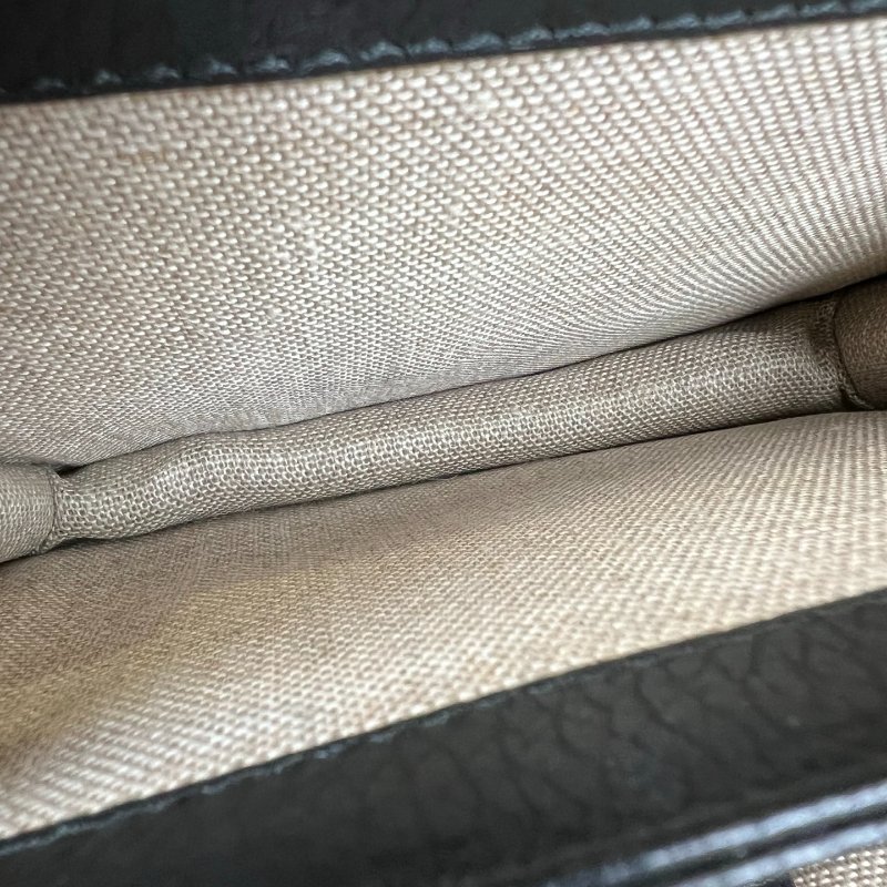 GUCCI 510304 黑色銀扣風琴包-6