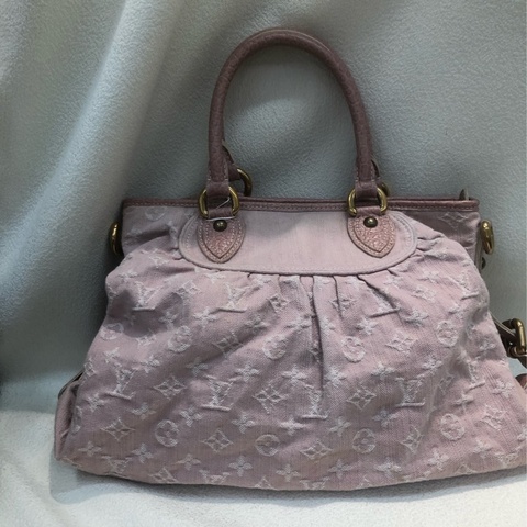 LV 粉色牛仔 2way XC457