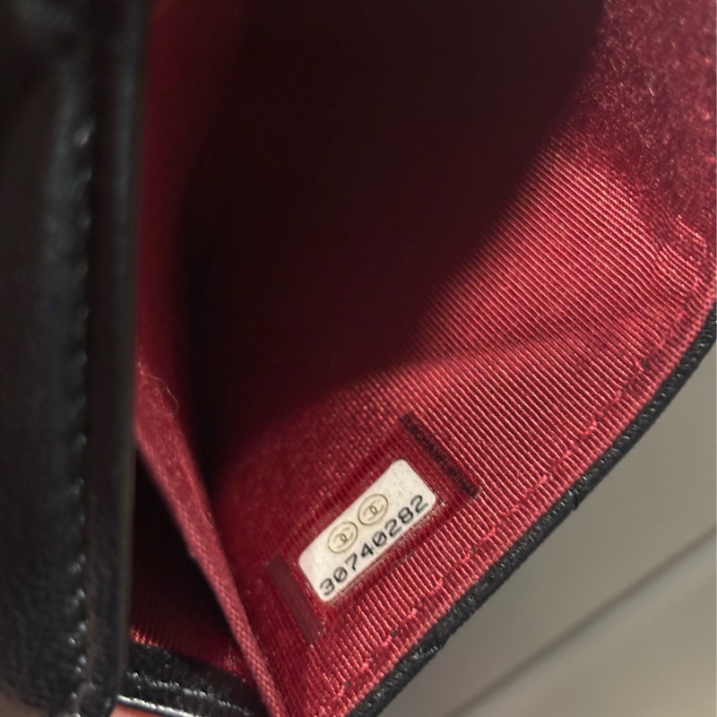 香奈兒Chanel 19bag 黑色羊皮菱格小鏈包-14