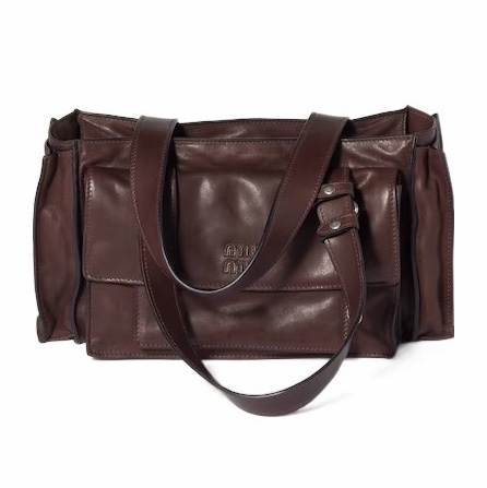 Miu Miu 女士 拉鍊單肩包均碼碼28cm*9cm*17.5cm