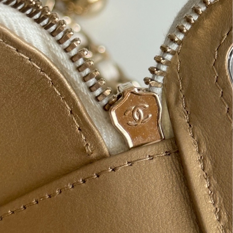 99新🆕 Chanel 香奈兒 足球釦小盒子⚽️ 白色金釦-9