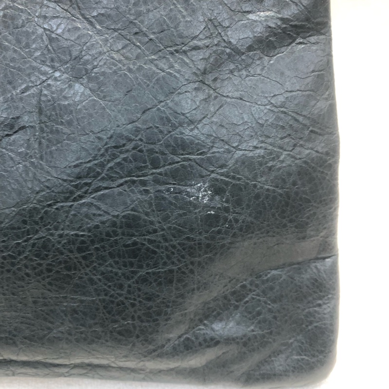 Balenciaga 灰色玫瑰金大釘 手拿包 XC474-12