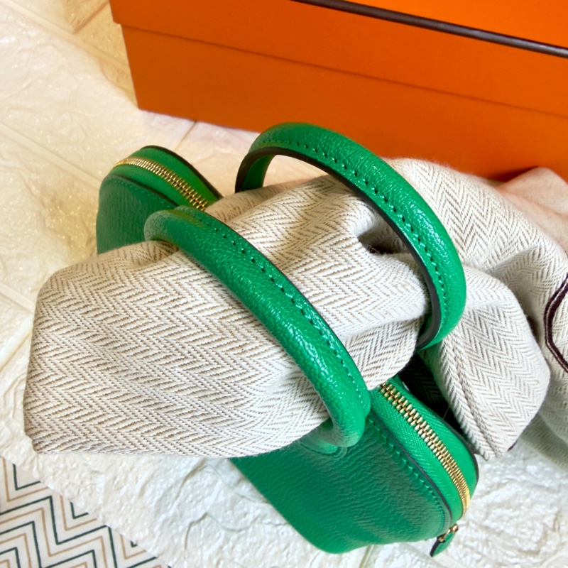 Hermes 愛馬仕mini bolide 6W薄荷綠金釦-4