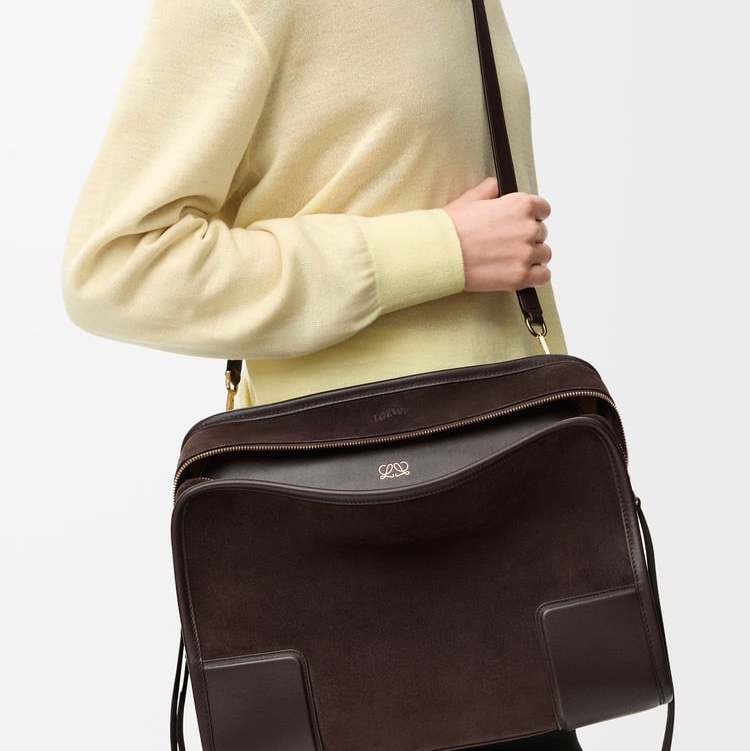 Loewe 女士 大號 Amazona 180 徽標單肩包均碼碼大號、34.5cm*14cm*27cm-2