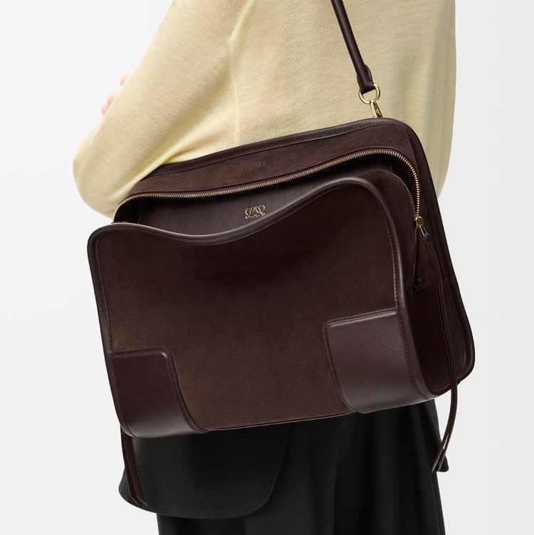 Loewe 女士 大號 Amazona 180 徽標單肩包均碼碼大號、34.5cm*14cm*27cm-3