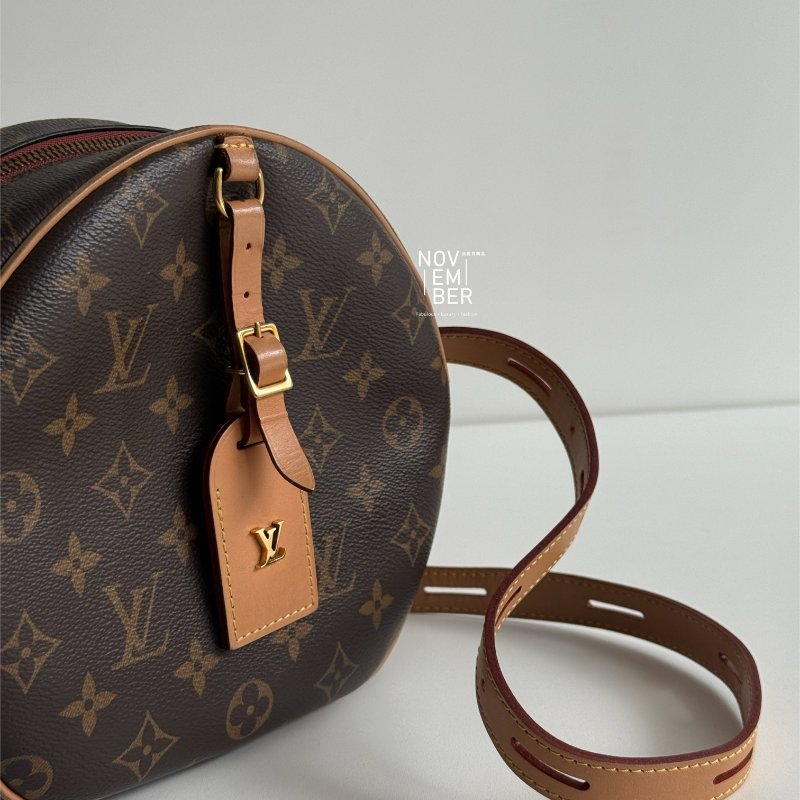 95新🤎 Louis Vuitton LV 路易威登 老花圓餅包-4