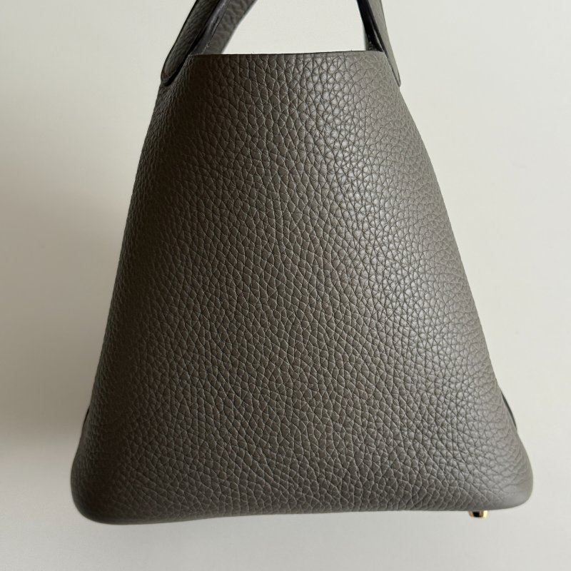 99新🆕 全配有購證🙌🏻 Hermès 愛馬仕 Picotin18 積雨雲灰金釦-9