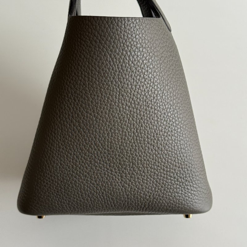 99新🆕 全配有購證🙌🏻 Hermès 愛馬仕 Picotin18 積雨雲灰金釦-10