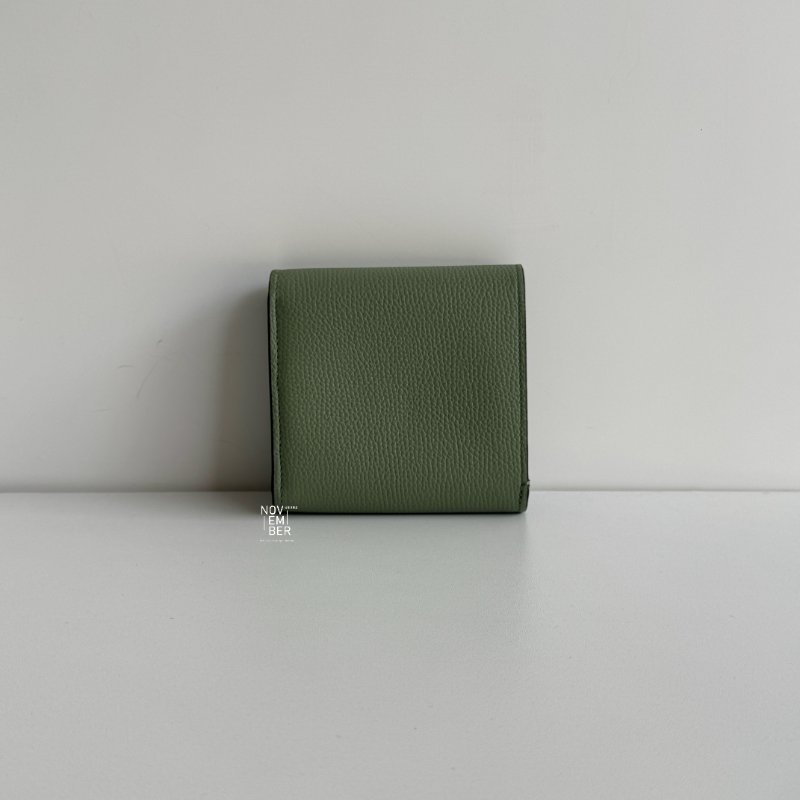 99新🆕 Loewe 羅意威 酪梨綠短夾🥑-5