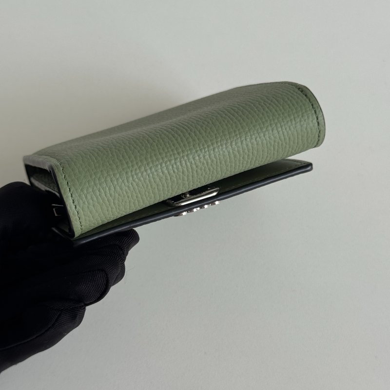 99新🆕 Loewe 羅意威 酪梨綠短夾🥑-14