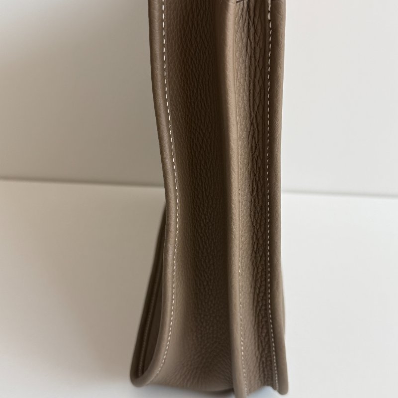 99新🆕 全配有購證🙌🏻 Hermès 愛馬仕 Evelyne 29 大象灰銀釦-10