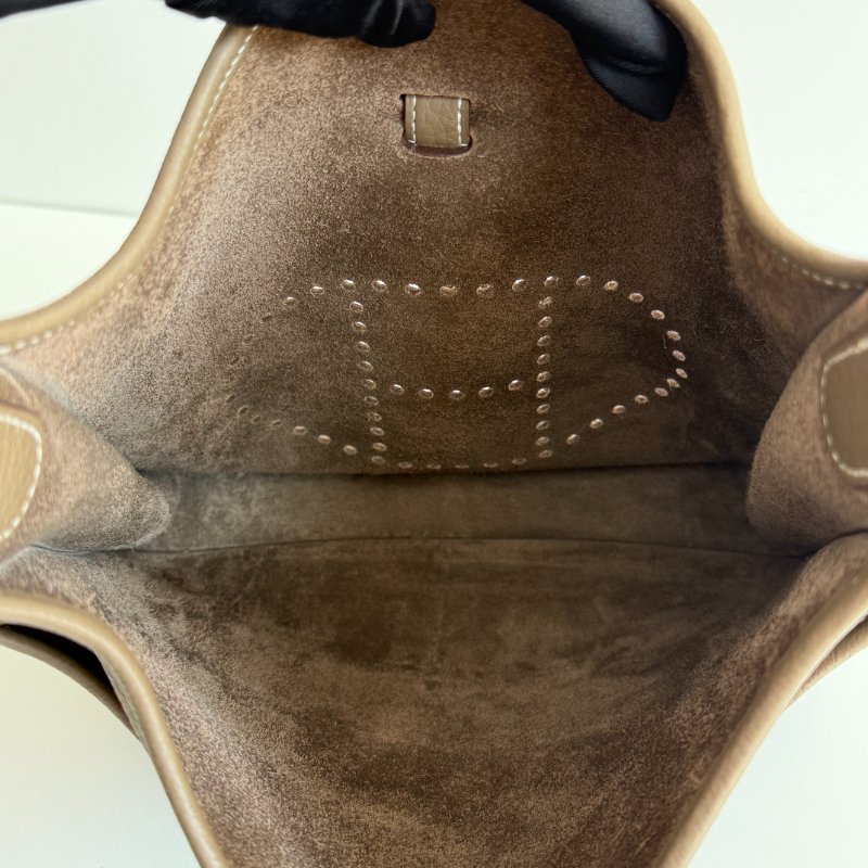 99新🆕 全配有購證🙌🏻 Hermès 愛馬仕 Evelyne 29 大象灰銀釦-11