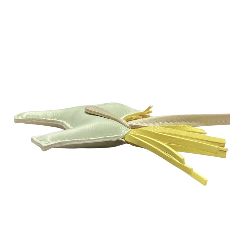 HERMES 愛馬仕 REDEO 拼色小馬吊飾 小羊皮 薄荷綠/鼠尾草綠-3