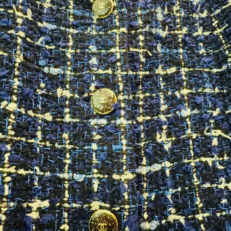 Chanel 香奈兒25P 粗花呢外套-10
