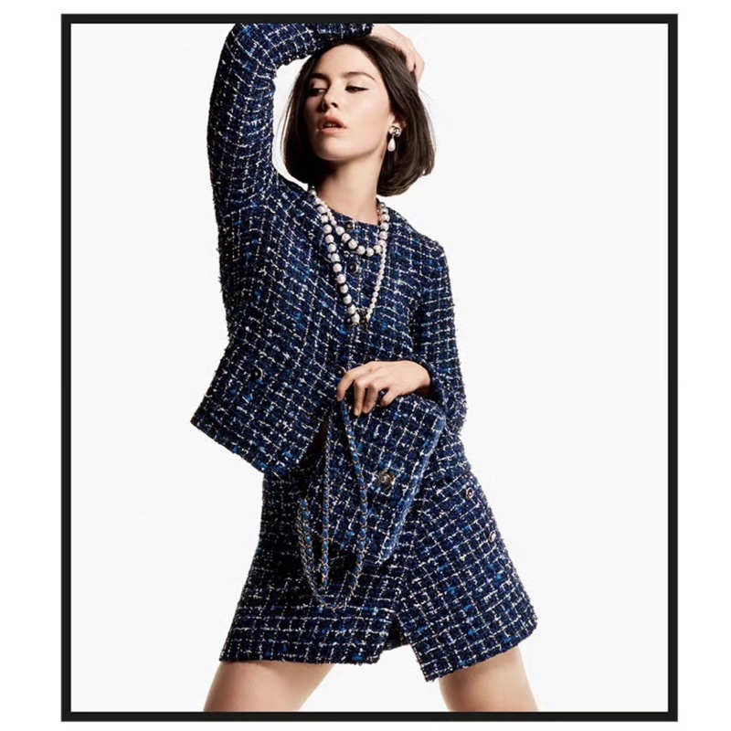 Chanel 香奈兒25P 粗花呢外套-11